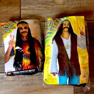 Men’s Adult Hippie costume.